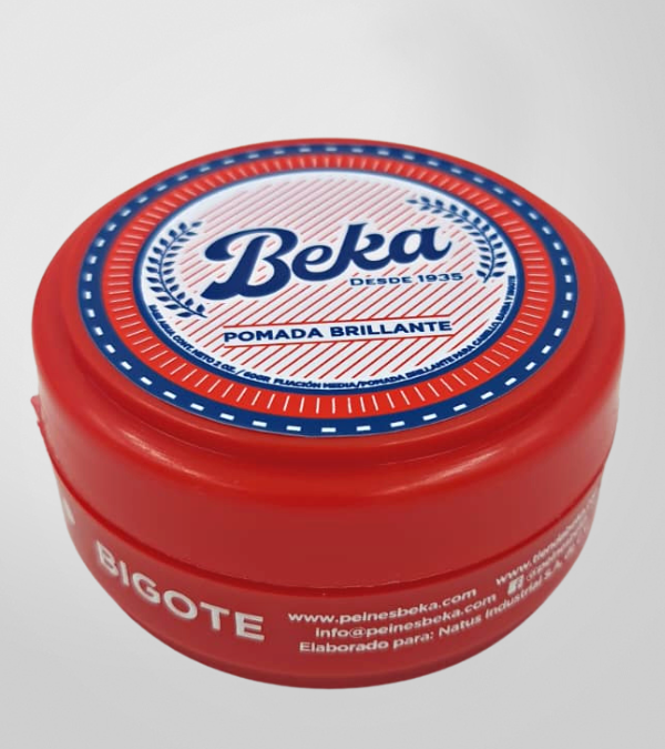 Pomada para peinar cabello, barba y bigote Beka